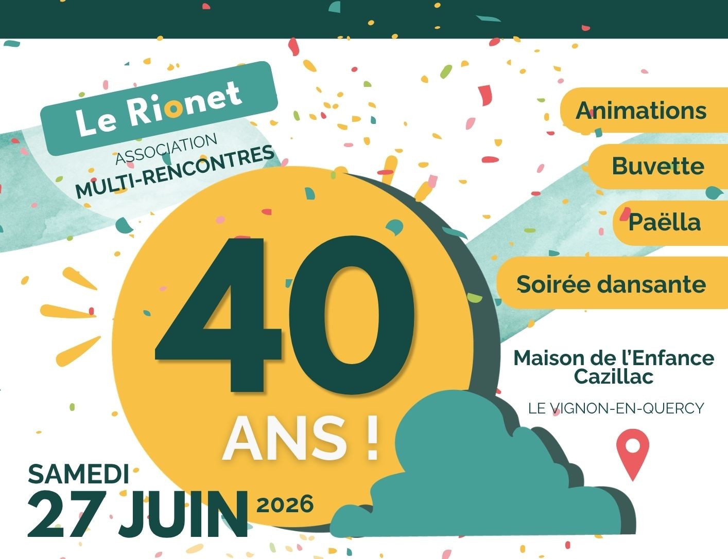 40 ans anniversaire